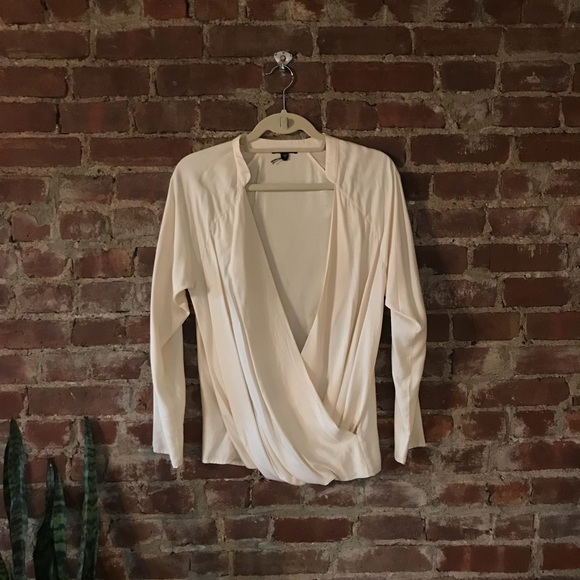 James Peres Off White Blouse - Picture 1 of 6